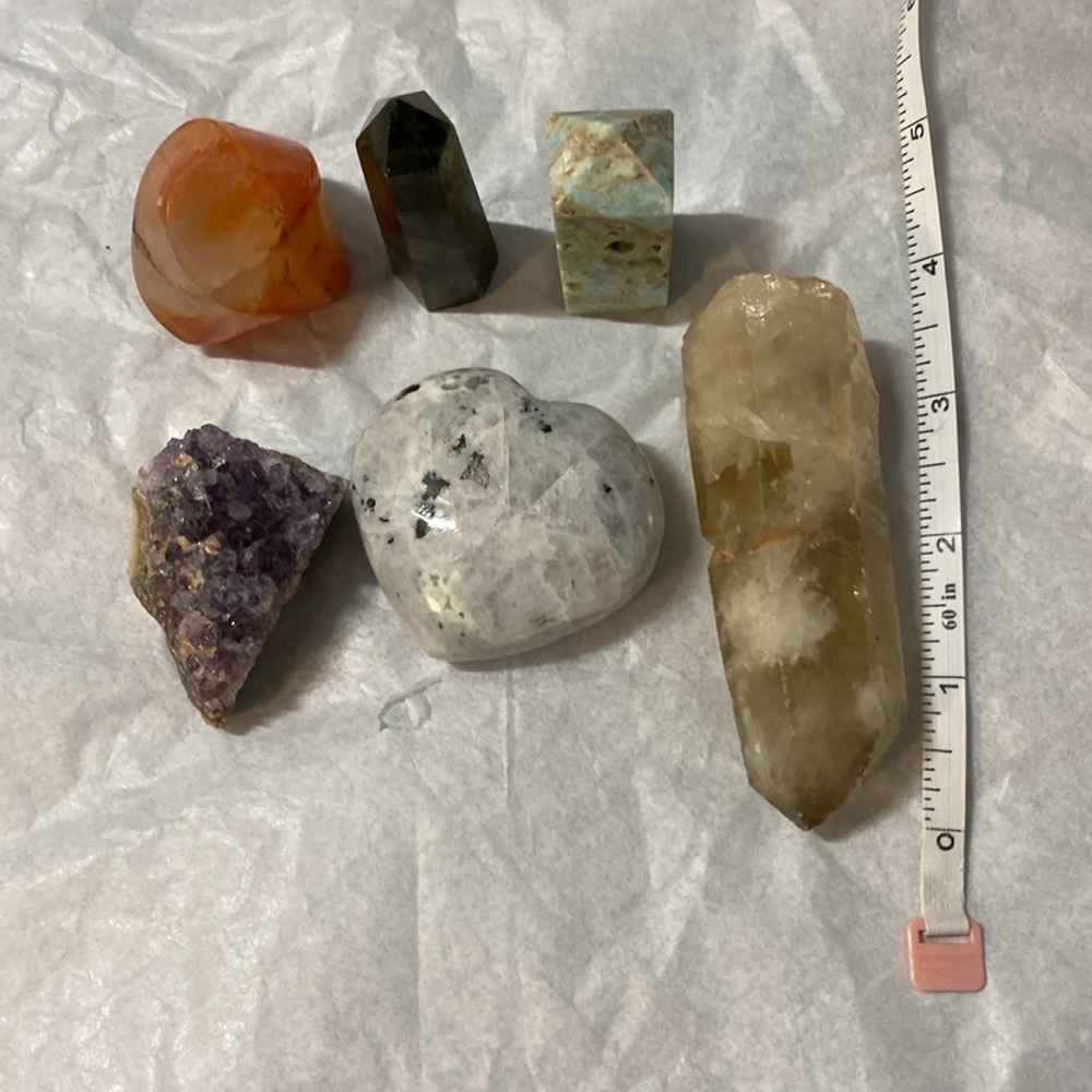 6pc Assorted Gemstone Set - - Picture 5 of 5